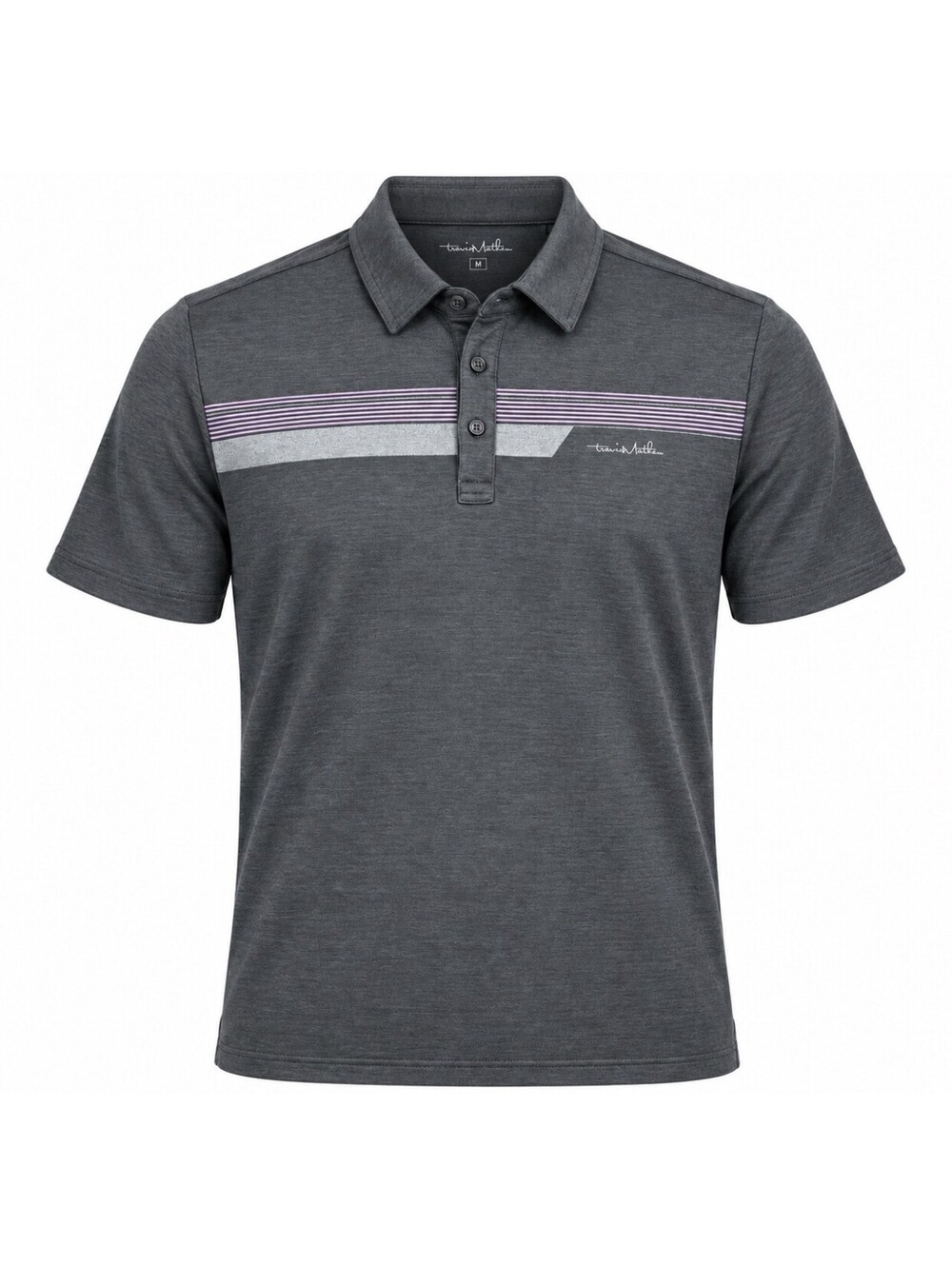 Travis Matthew Golf Polo Shirt Men's Large Golf Button Collared Breathable